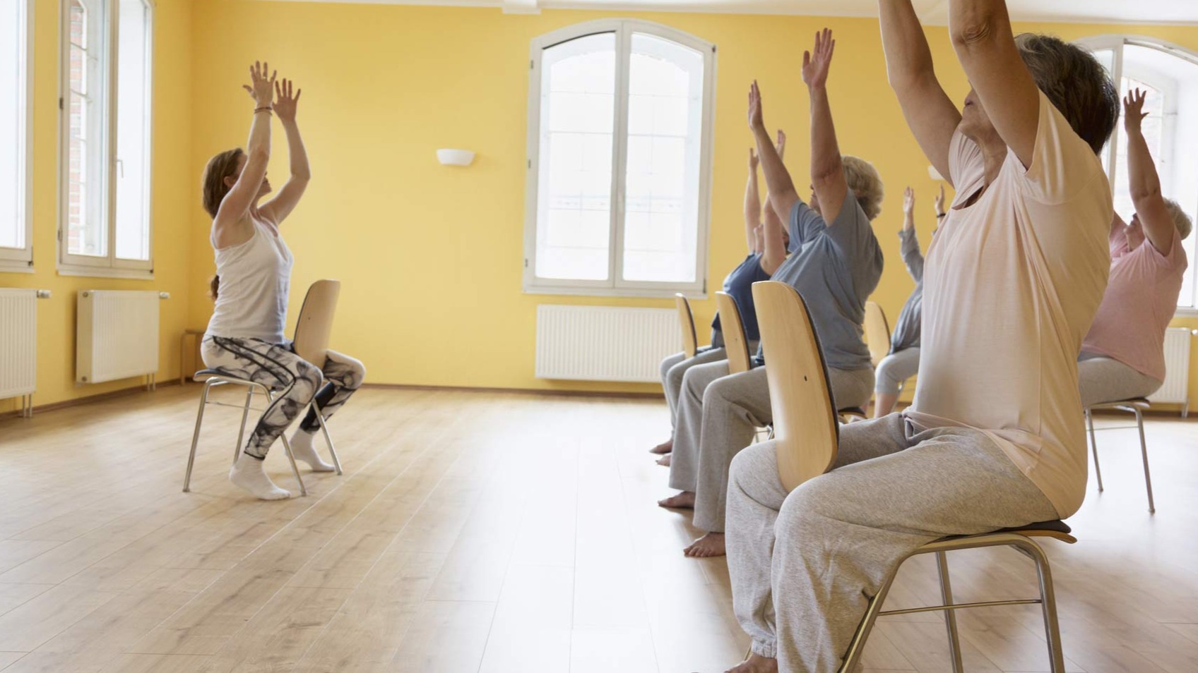 Yoga Chaise le vendredi à 15h30- Institut Résilience Andernos